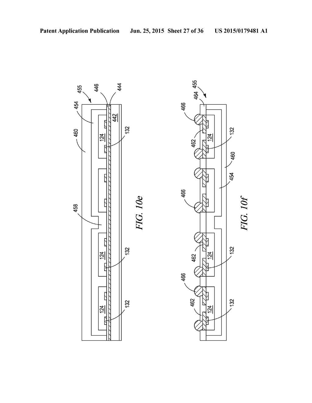 Semiconductor Device and Method of Making Embedded Wafer Level Chip Scale     Packages - diagram, schematic, and image 28