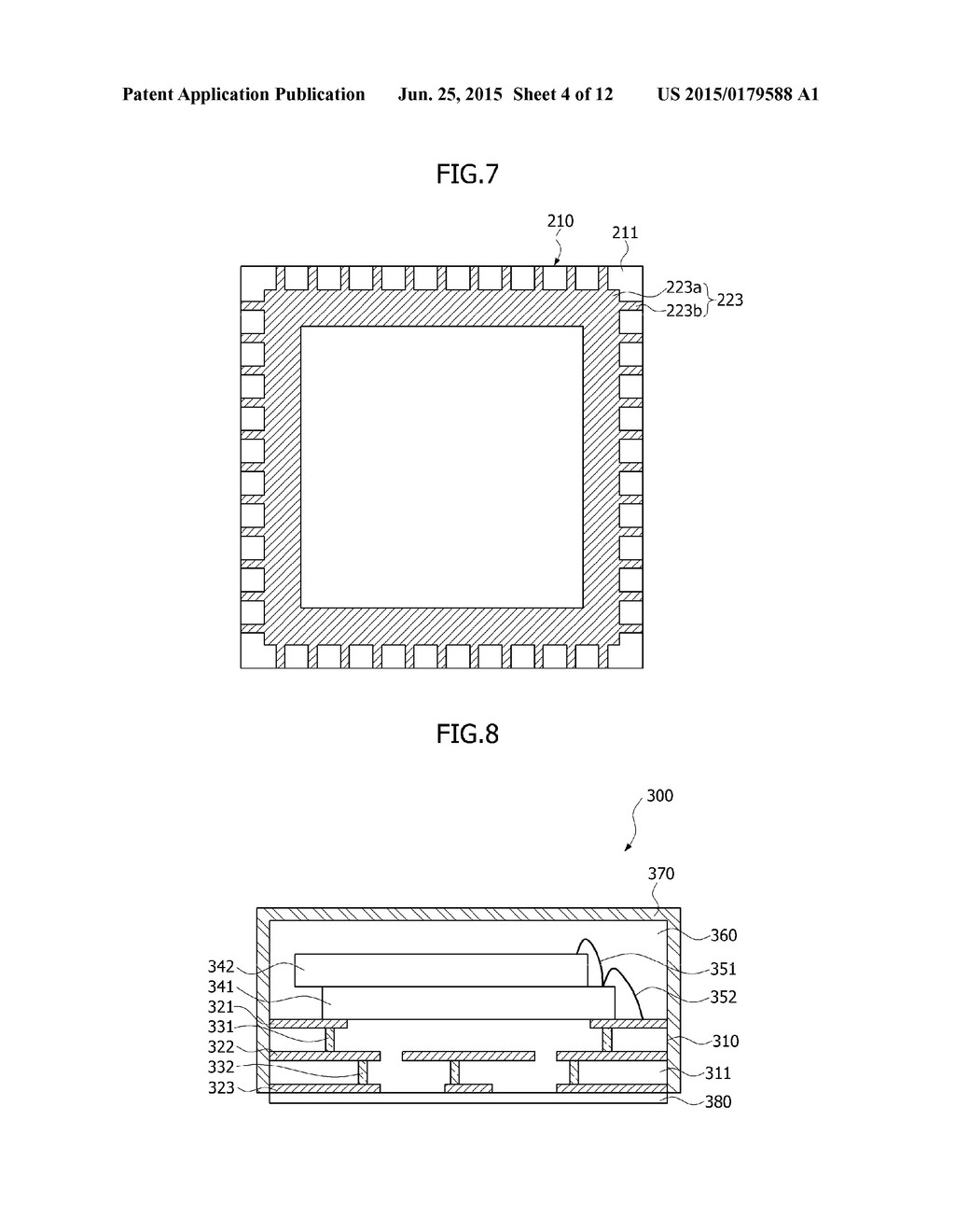 SEMICONDUCTOR PACKAGES HAVING EMI SHIELDING LAYERS, METHODS OF FABRICATING     THE SAME, ELECTRONIC SYSTEMS INCLUDING THE SAME, AND MEMORY CARDS     INCLUDING THE SAME - diagram, schematic, and image 05