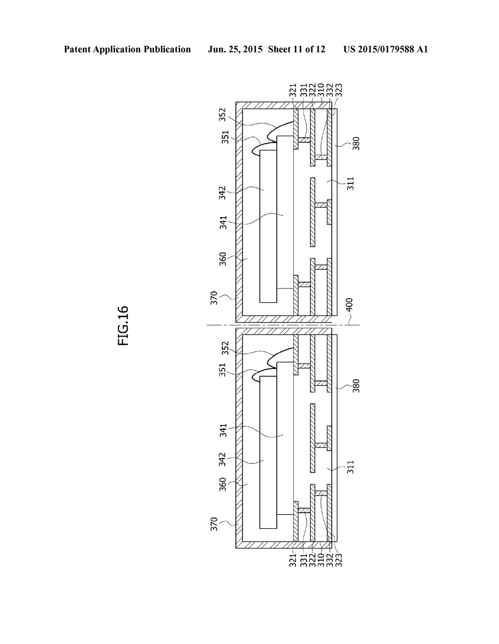 SEMICONDUCTOR PACKAGES HAVING EMI SHIELDING LAYERS, METHODS OF FABRICATING     THE SAME, ELECTRONIC SYSTEMS INCLUDING THE SAME, AND MEMORY CARDS     INCLUDING THE SAME - diagram, schematic, and image 12