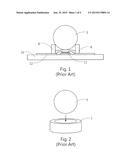 METHOD OF PACKAGING BALL LENS OF SOLAR COLLECTOR AND STRUCTURE THEREOF diagram and image