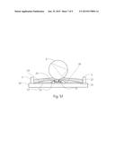 METHOD OF PACKAGING BALL LENS OF SOLAR COLLECTOR AND STRUCTURE THEREOF diagram and image