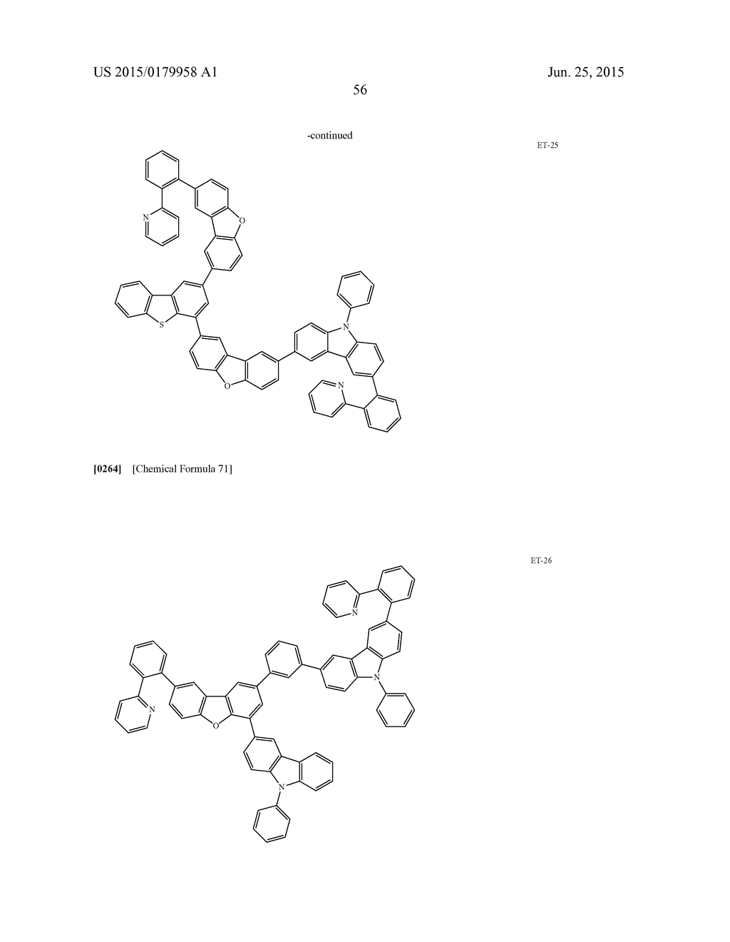 ORGANIC ELECTROLUMINESCENT ELEMENT, LIGHTING DEVICE AND DISPLAY DEVICE - diagram, schematic, and image 61