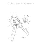 CRIMPING TOOL FOR WIRE END FERRULES diagram and image