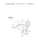 WATER DRAINING STRUCTURE FOR ELECTRIC WIRE PROTECTION MEMBER diagram and image