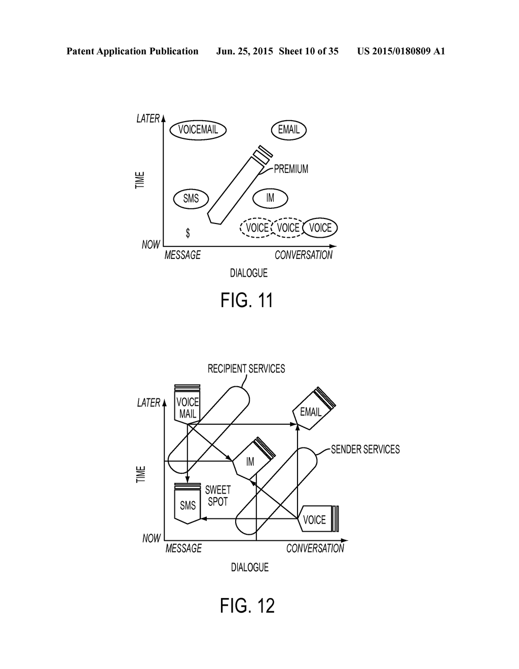 SELECTION OF A LINK IN A RECEIVED MESSAGE FOR SPEAKING REPLY, WHICH IS     CONVERTED INTO TEXT FORM FOR DELIVERY - diagram, schematic, and image 11