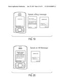 SELECTION OF A LINK IN A RECEIVED MESSAGE FOR SPEAKING REPLY, WHICH IS     CONVERTED INTO TEXT FORM FOR DELIVERY diagram and image