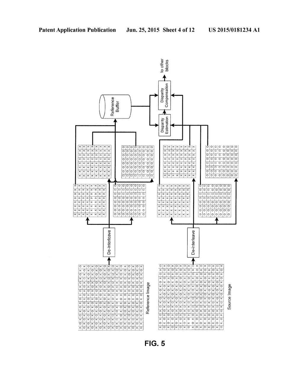 CODING AND DECODING OF INTERLEAVED IMAGE DATA - diagram, schematic, and image 05