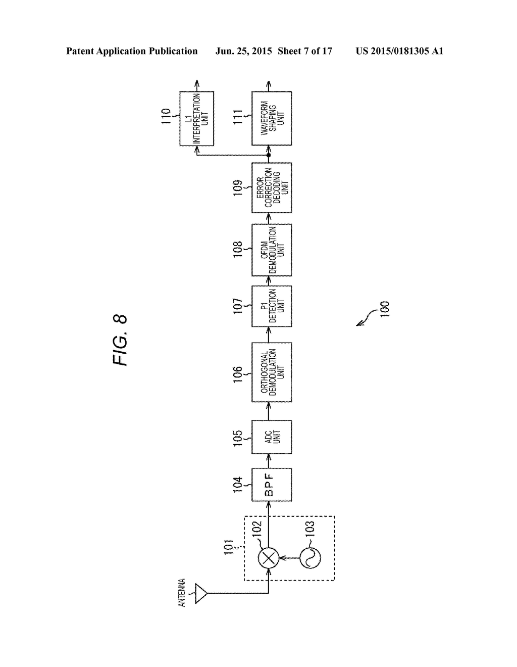 RECEPTION APPARATUS, METHOD, AND PROGRAM - diagram, schematic, and image 08