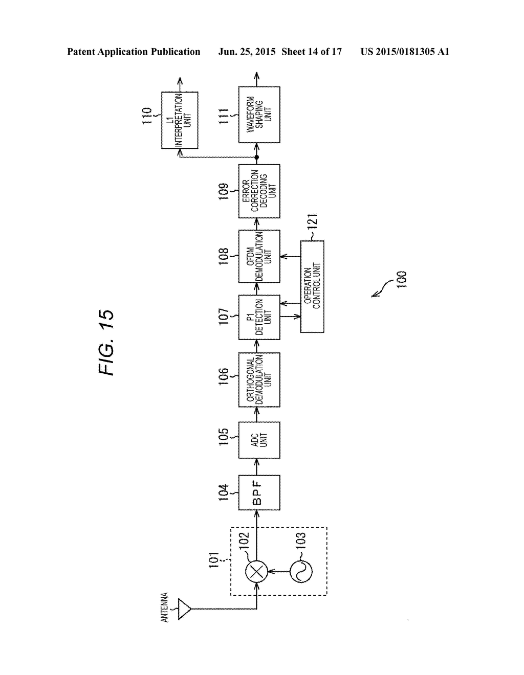 RECEPTION APPARATUS, METHOD, AND PROGRAM - diagram, schematic, and image 15