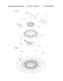 SHOCK ABSORPTION DEVICE OF SAFETY PLATE FOR SHRUB TRIMMER diagram and image