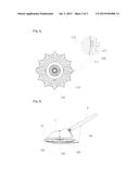 SHOCK ABSORPTION DEVICE OF SAFETY PLATE FOR SHRUB TRIMMER diagram and image