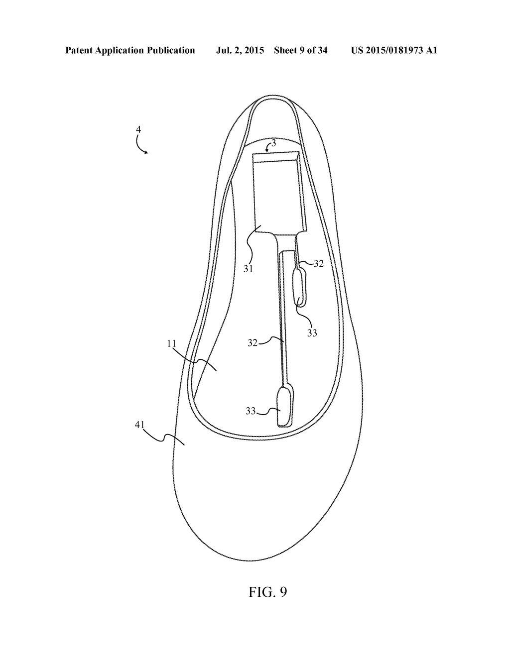 Internally Illuminated Footwear Component - diagram, schematic, and image 10