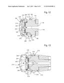 BRACELET CLASP COMPRISING A DEVICE FOR ADJUSTING THE USEFUL LENGTH OF THE     BRACELET diagram and image