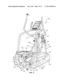 Clamp Assembly for an Elliptical Exercise Machine diagram and image