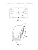 ULTRASOUND TRANSDUCER AND ULTRASOUND IMAGING SYSTEM WITH A VARIABLE     THICKNESS DEMATCHING LAYER diagram and image