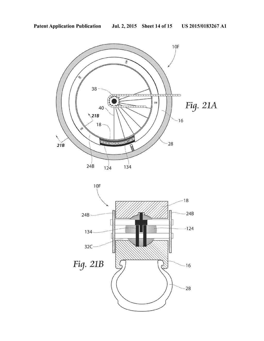 Low Efficiency Bicycle Wheel System and Method - diagram, schematic, and image 15