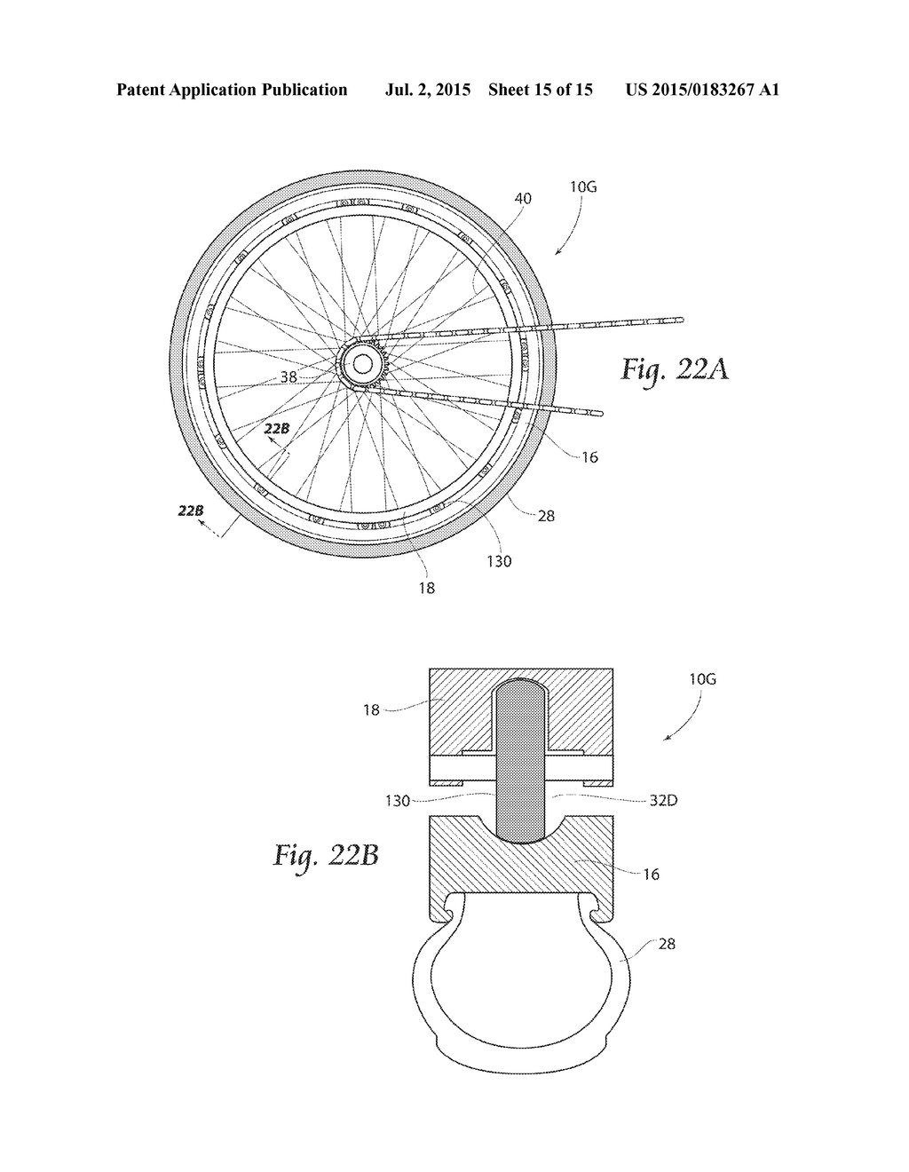 Low Efficiency Bicycle Wheel System and Method - diagram, schematic, and image 16