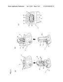 CLIP FOR MOUNTING COMPONENT, AND COMPONENT-MOUNTING STRUCTURE diagram and image