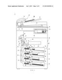 PAPER FEEDING APPARATUS DETECTING RECORDING PAPER PRESENCE/ABSENCE, PAPER     FEED CASSETTE ATTACHING/DETACHING, AND LIFT PLATE REACHING RISING STOP     POSITION, AND IMAGE FORMING APPARATUS EQUIPPED WITH THE SAME diagram and image