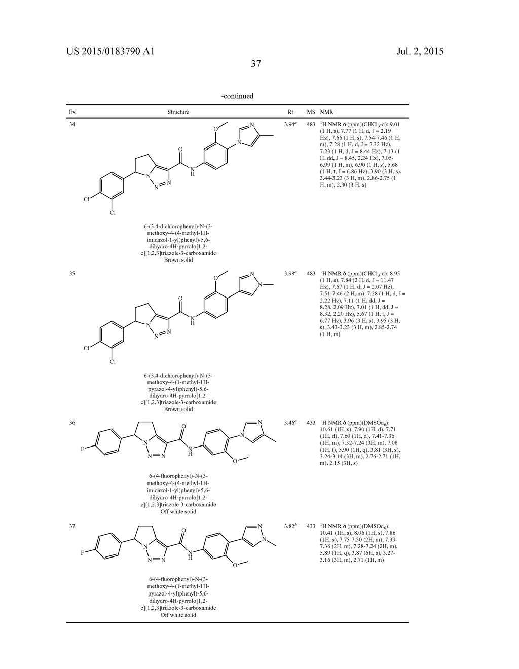 FUSED TRIAZOLE DERIVATIVES AS GAMMA SECRETASE MODULATORS - diagram, schematic, and image 38