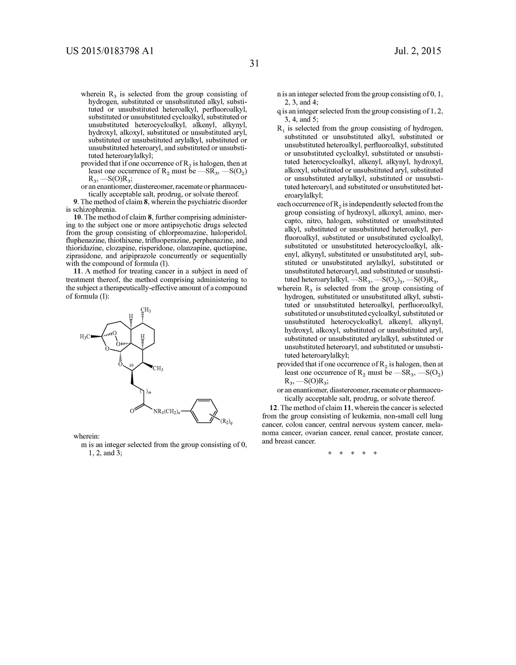 MONOMERIC TRIOXANE AMIDE SULFUR COMPOUNDS - diagram, schematic, and image 35