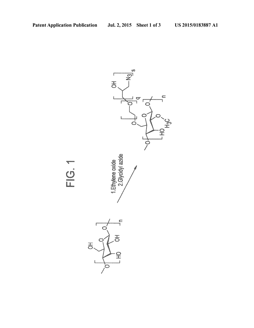 Cellulose ethers having reactive anchor group, modified cellulose ethers     obtainable therefrom and methods for the preparation thereof - diagram, schematic, and image 02