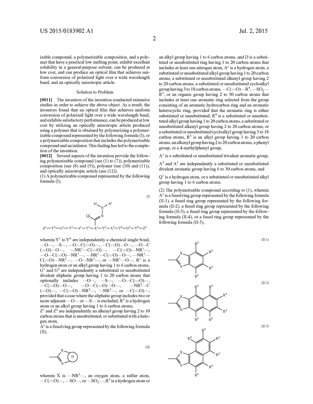 POLYMERIZABLE COMPOUND, POLYMERIZABLE COMPOSITION, POLYMER, AND OPTICALLY     ANISOTROPIC MATERIAL - diagram, schematic, and image 03