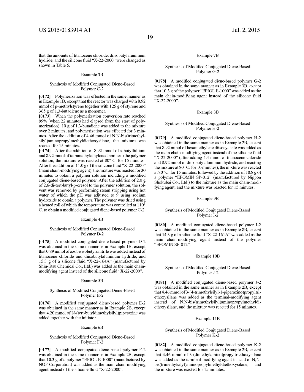 METHOD FOR PRODUCING MODIFIED CONJUGATED DIENE POLYMER, MODIFIED     CONJUGATED DIENE POLYMER, POLYMER COMPOSITION, CROSSLINKED POLYMER, AND     TIRE - diagram, schematic, and image 20