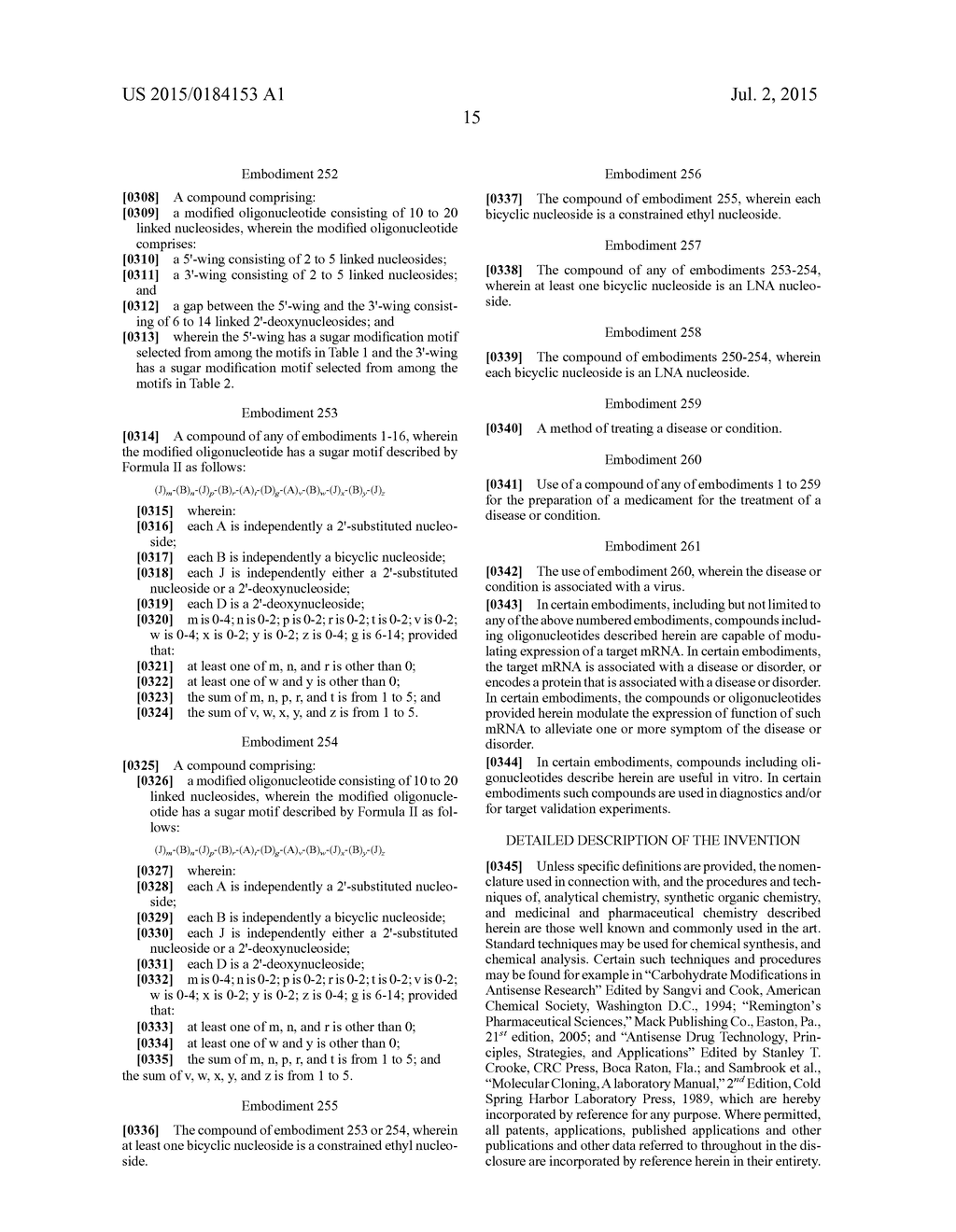 OLIGOMERIC COMPOUNDS COMPRISING BICYCLIC NUCLEOTIDES AND USES THEREOF - diagram, schematic, and image 16