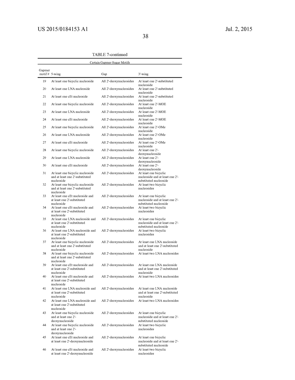 OLIGOMERIC COMPOUNDS COMPRISING BICYCLIC NUCLEOTIDES AND USES THEREOF - diagram, schematic, and image 39