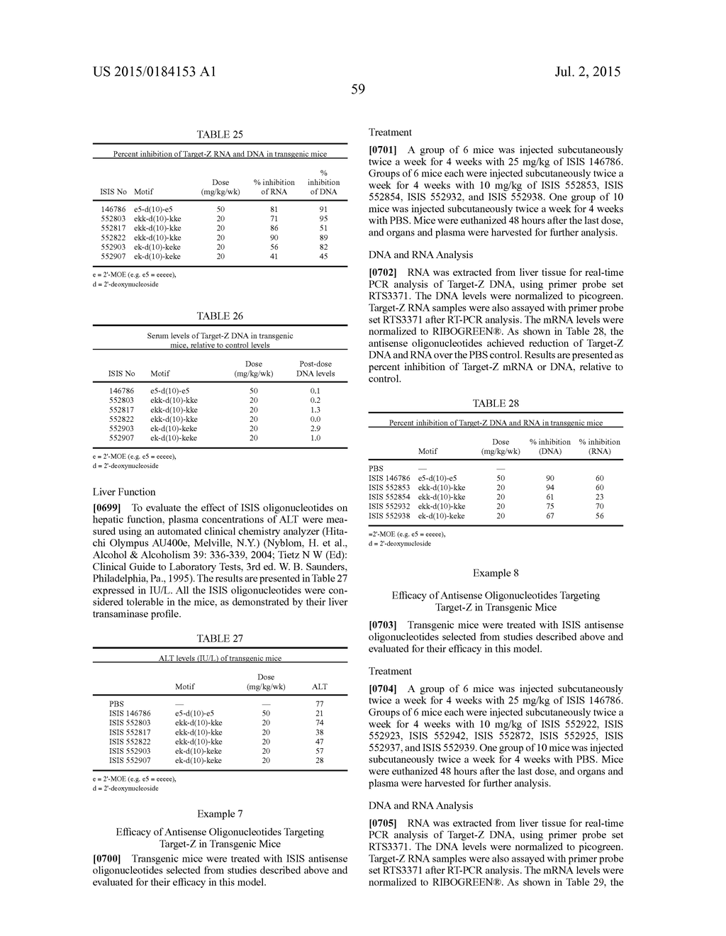 OLIGOMERIC COMPOUNDS COMPRISING BICYCLIC NUCLEOTIDES AND USES THEREOF - diagram, schematic, and image 60