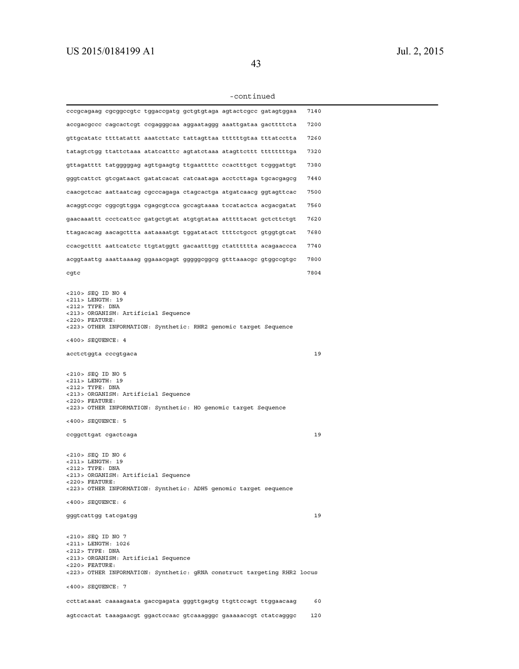 METHODS FOR GENOMIC INTEGRATION - diagram, schematic, and image 78