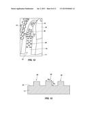 METHODS OF FORMING AND REPAIRING DOWNHOLE TOOLS HAVING FEATURES FOR     REDUCING BALLING diagram and image