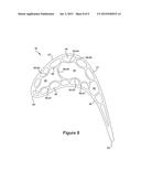 STRUCTURAL CONFIGURATIONS AND COOLING CIRCUITS IN TURBINE BLADES diagram and image