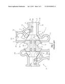 Turbine housing for a turbocharger diagram and image