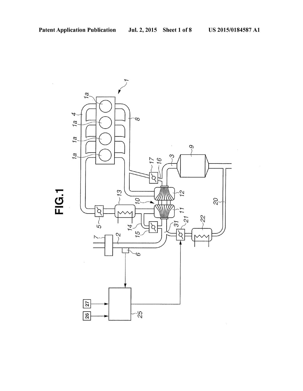 CONTROL DEVICE AND CONTROL METHOD FOR INTERNAL COMBUSTION ENGINE - diagram, schematic, and image 02