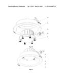 METHOD FOR CONSTRUCTING UNIVERSAL LED BULB, SNAP RING STRUCTURED LED BULB     AND LED LAMP diagram and image