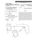 SECURE SMARTPHONE-OPERATED GUN LOCK WITH MEANS FOR OVERRIDING RELEASE OF     THE LOCK diagram and image