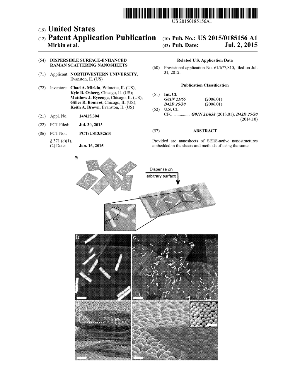 Dispersible Surface-Enhanced Raman Scattering Nanosheets - diagram, schematic, and image 01