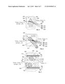 DEVICE FOR ROUTING LIGHT AMONG A SET OF OPTICAL WAVEGUIDES diagram and image