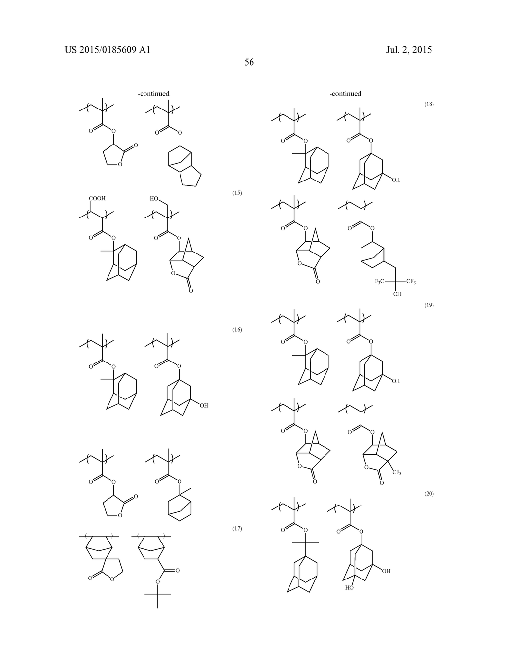 POSITIVE RESIST COMPOSITION AND METHOD OF PATTERN FORMATION WITH THE SAME - diagram, schematic, and image 59