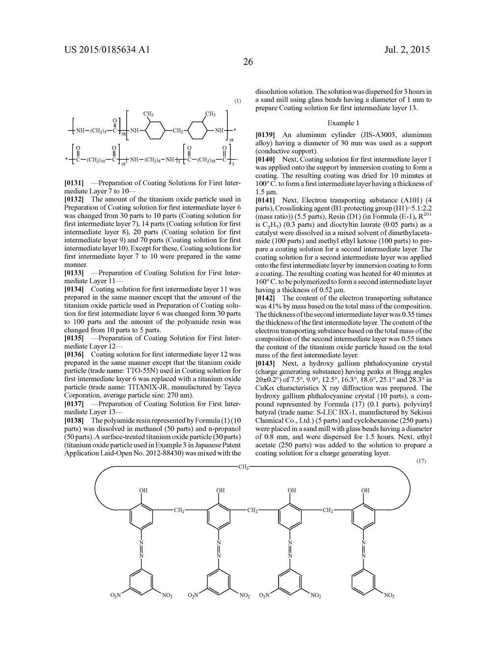 ELECTROPHOTOGRAPHIC PHOTOSENSITIVE MEMBER, PROCESS CARTRIDGE AND     ELECTROPHOTOGRAPHIC APPARATUS - diagram, schematic, and image 28