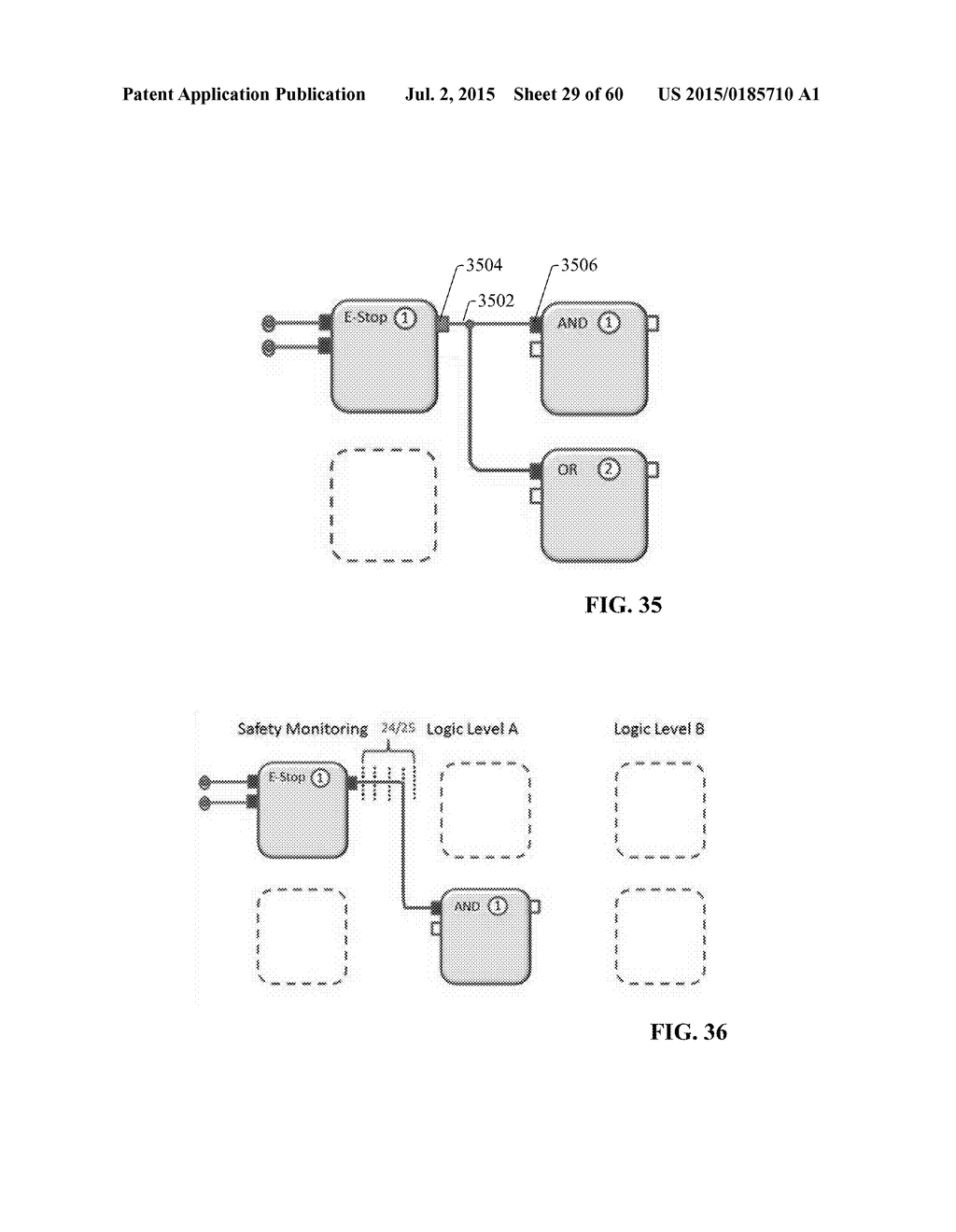 GRAPHICAL FUNCTION BLOCKS FOR A SAFETY RELAY CONFIGURATION SYSTEM - diagram, schematic, and image 30