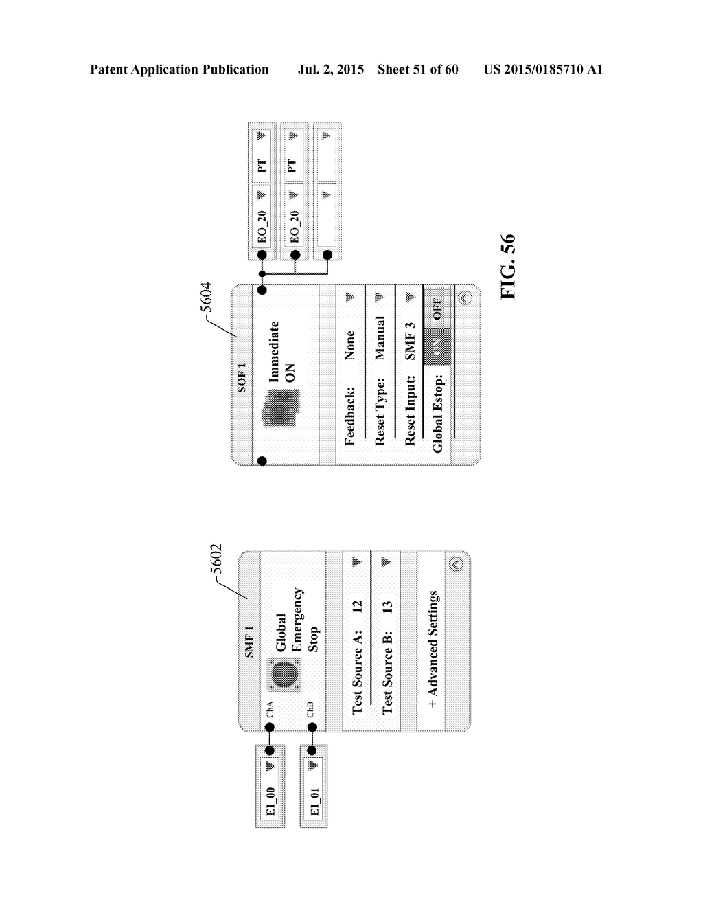 GRAPHICAL FUNCTION BLOCKS FOR A SAFETY RELAY CONFIGURATION SYSTEM - diagram, schematic, and image 52