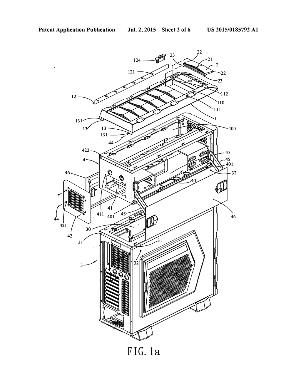 DUAL-layer SYSTEM COMPUTER ENCLOSURE - diagram, schematic, and image 03