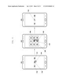 ELECTRONIC DEVICE AND METHOD FOR DISPLAYING USER INTERFACE THEREOF diagram and image