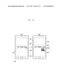 ELECTRONIC DEVICE AND METHOD FOR DISPLAYING USER INTERFACE THEREOF diagram and image