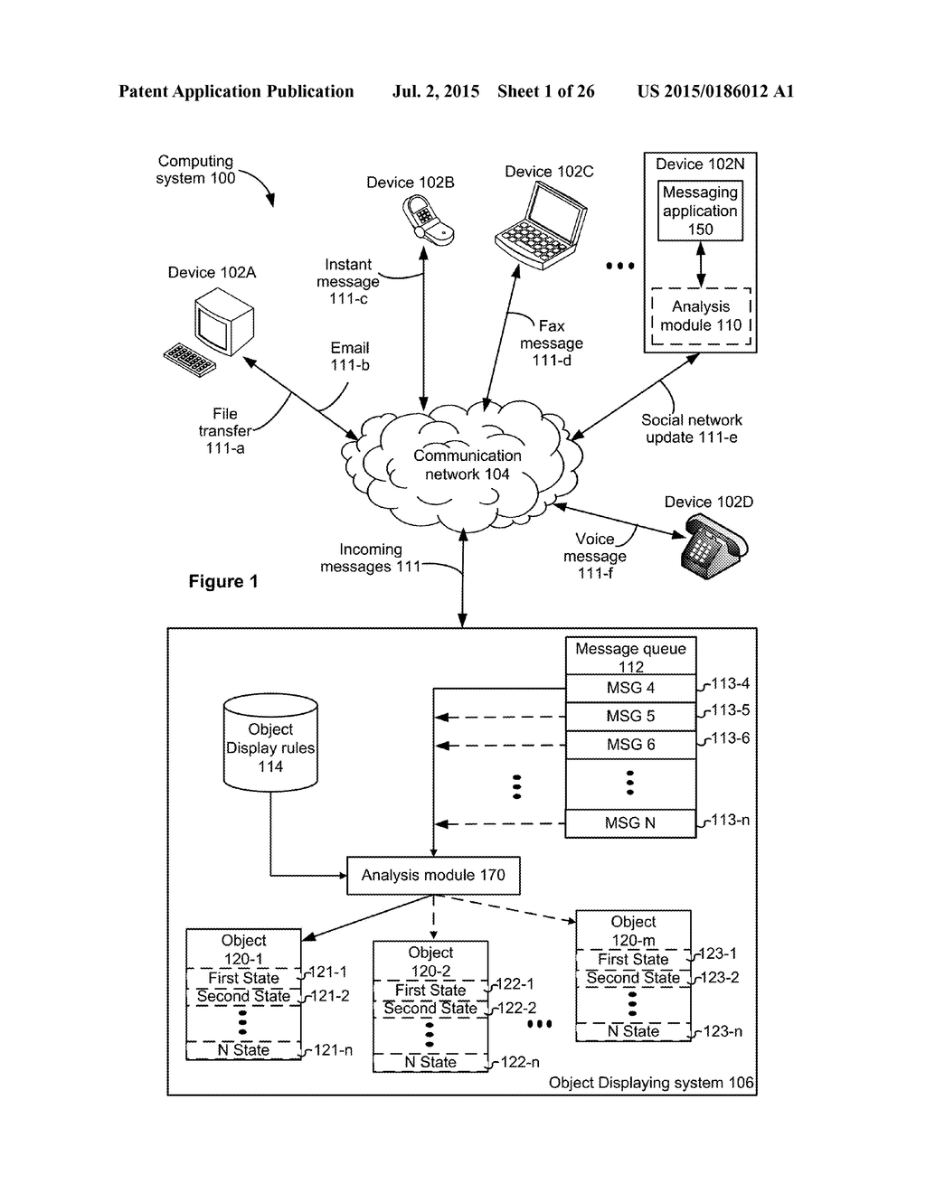SYSTEMS AND METHODS FOR DISPLAYING ELECTRONIC MESSAGES - diagram, schematic, and image 02