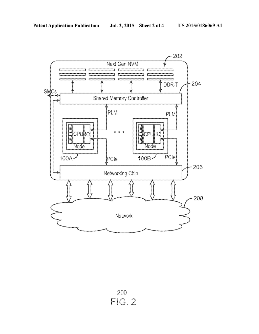 Pooling of Memory Resources Across Multiple Nodes - diagram, schematic, and image 03