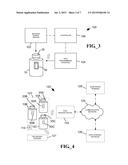 SYSTEMS AND METHODS FOR MANAGING MATERIAL STORAGE VESSELS HAVING     INFORMATION STORAGE ELEMENTS diagram and image